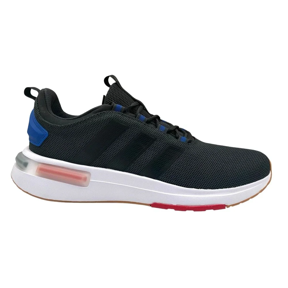 Adidas Racer TR23 Cloudform Mens Running Shoes‎ Size 9 Gray/Black Lace Up IG7328